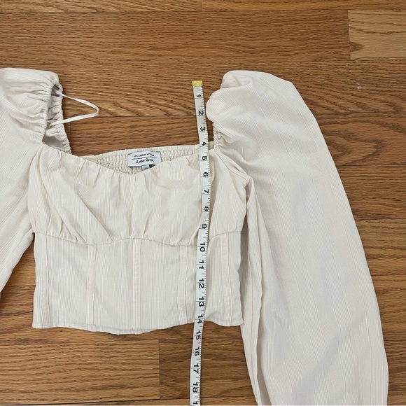 & Other Stories Puff Sleeve Corset Blouse - Picture 9 of 9